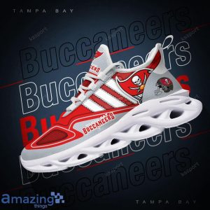 Tampa Bay Buccaneers NFL Team Special Max Soul Striped Trend Sneakers Product Photo 2