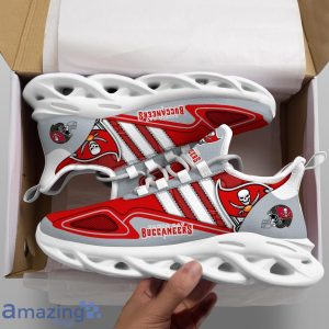 Tampa Bay Buccaneers NFL Team Special Max Soul Striped Trend Sneakers Product Photo 4