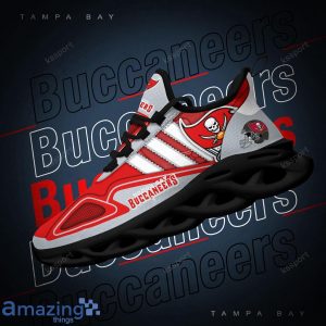 Tampa Bay Buccaneers NFL Team Special Max Soul Striped Trend Sneakers Product Photo 5