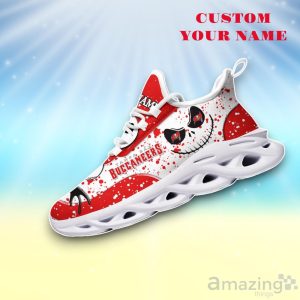 Tampa Bay Buccaneers White C Max Soul Shoes Custom Name Exclusive Sneakers For Real Fans Product Photo 3