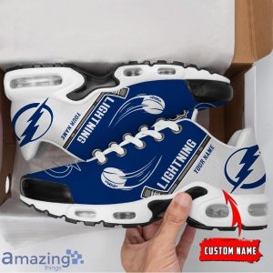 Tampa Bay Lightning NHL Custom Name Air Cushion Sports Shoes New Trend Sprot Shoes Product Photo 2