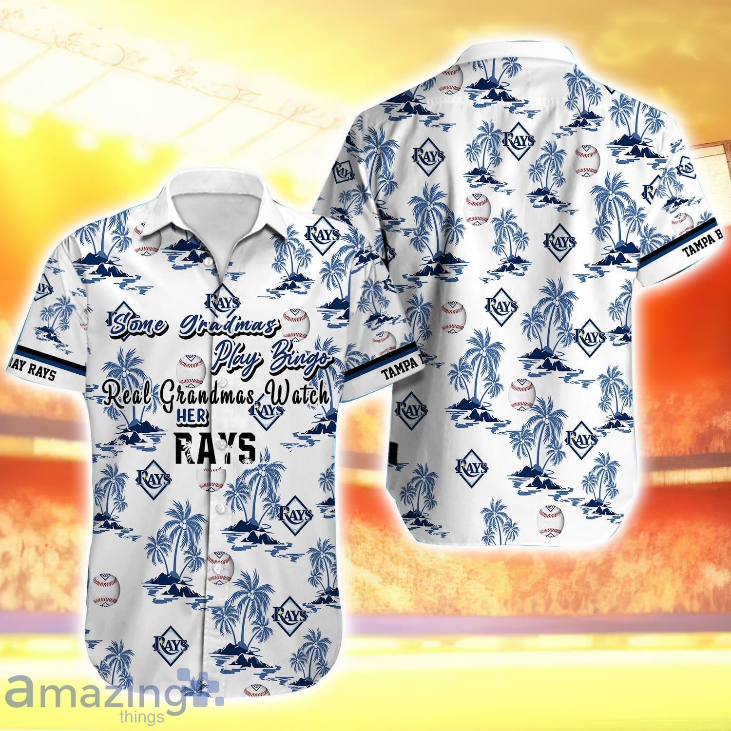 Tampa Bay Rays MLB Hawaiian Shirt 3D All Over Printed image Tampa Bay Rays MLB Hawaiian Shirt 3D All Over Printed Product Photo 1