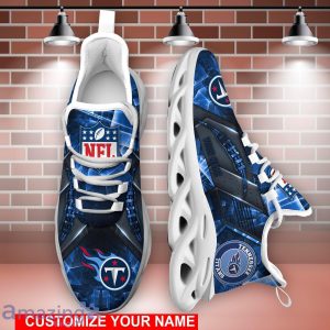 Tennessee Titans Clunky Max Soul Shoes Custom Name Sport Lover Running Shoes Product Photo 2