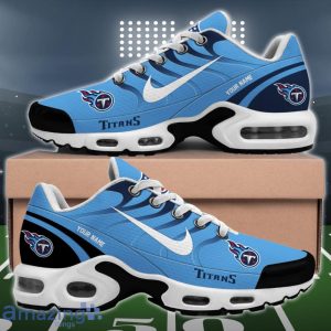Tennessee Titans Custom Name NFL Sport Air Cushion Sport Shoes Product Photo 2