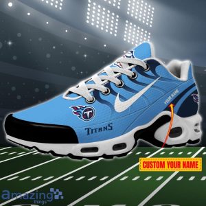Tennessee Titans Custom Name NFL Sport Air Cushion Sport Shoes Product Photo 1
