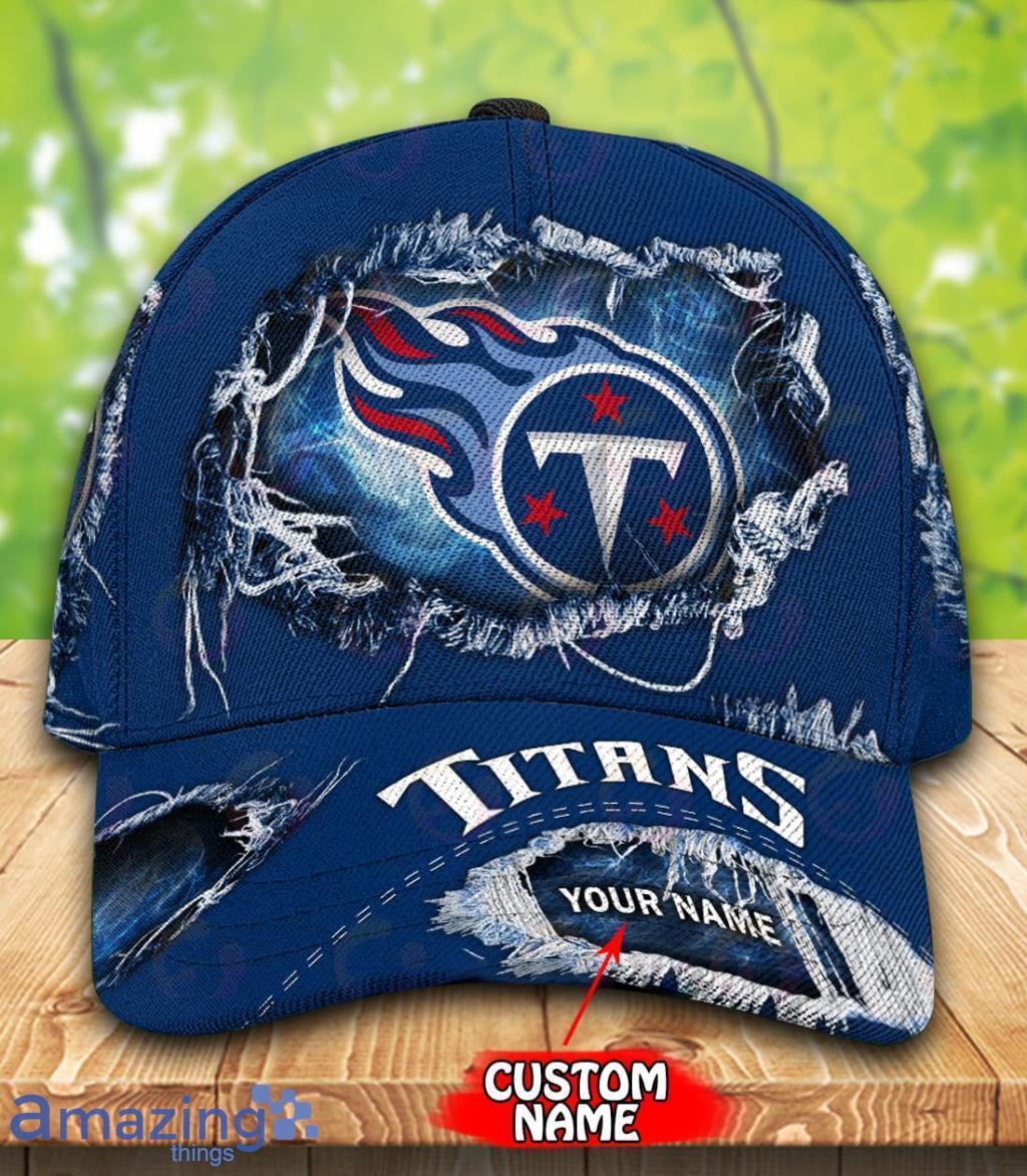 Tennessee Titans Custom Name Classic 3D Cap NFL Lover Gift For Mens And For  Fans - Banantees