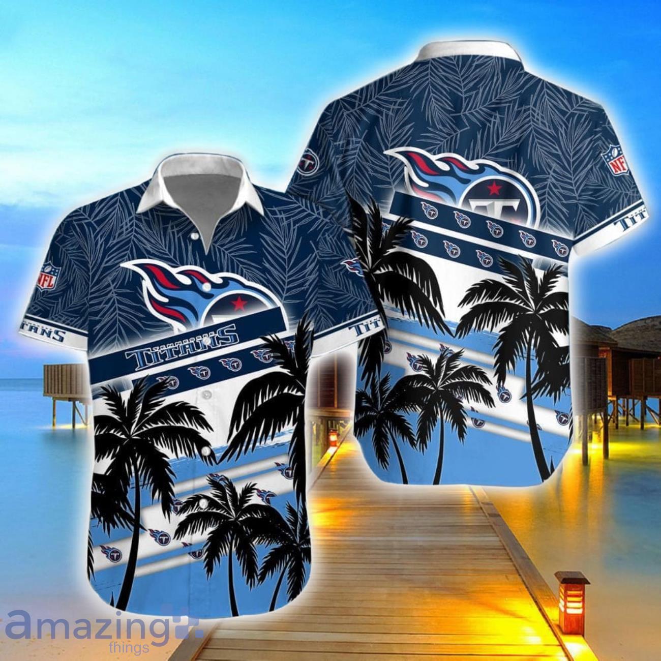 Tennessee Titans Team Hawaii Shirt 3D Aloha Hawaiian Shirt And Shorts image Tennessee Titans Team Hawaii Shirt 3D Aloha Hawaiian Shirt And Shorts Product Photo 1