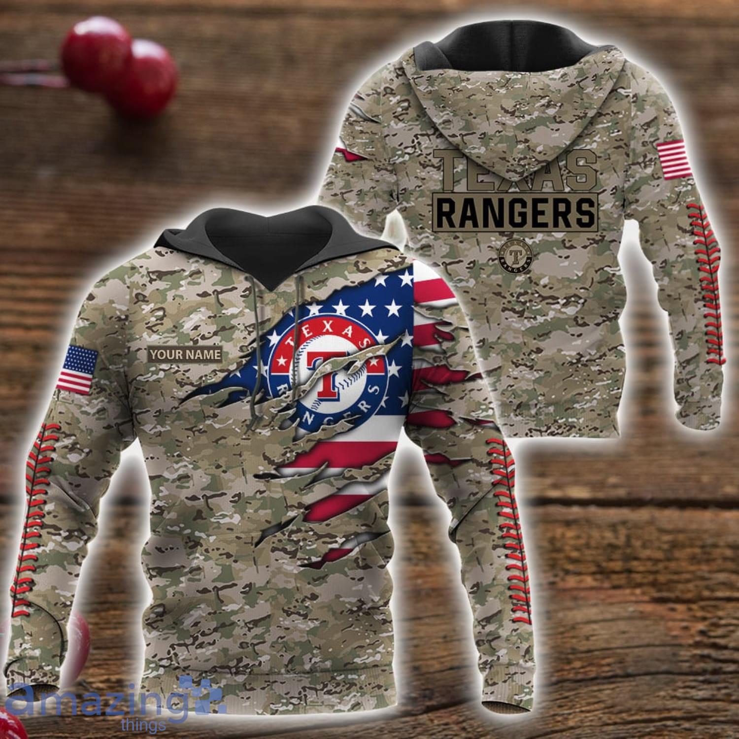 texas rangers camo shirt