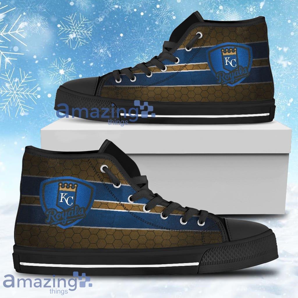The Shield Kansas City Royals High Top Shoes For Men And Women image The Shield Kansas City Royals High Top Shoes For Men And Women Product Photo 1