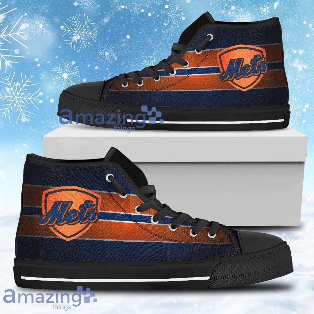 The Shield New York Mets High Top Shoes For Men And Women image The Shield New York Mets High Top Shoes For Men And Women Product Photo 1