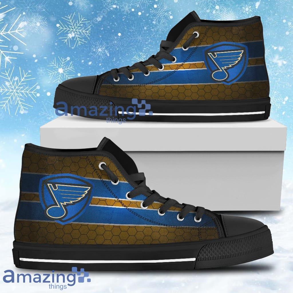 The Shield St. Louis Blues High Top Shoes For Men And Women image The Shield St. Louis Blues High Top Shoes For Men And Women Product Photo 1