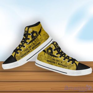 The Walking Dead This Isn't A Democracy Anymore High Top Shoes Product Photo 4