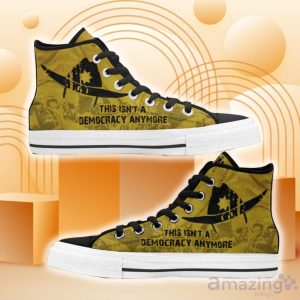 The Walking Dead This Isn't A Democracy Anymore High Top Shoes Product Photo 1