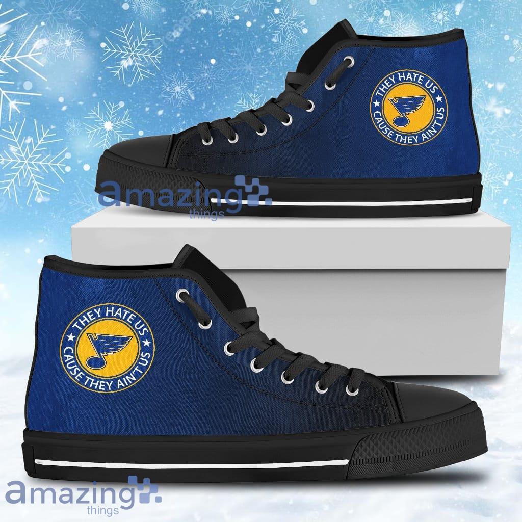 They Hate Us Cause They Ain't Us St. Louis Blues High Top Shoes For Men And Women image They Hate Us Cause They Ain't Us St. Louis Blues High Top Shoes For Men And Women