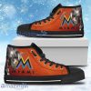 Thor Head Beside Miami Marlins High Top Shoes For Men And Women