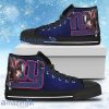 Thor Head Beside New York Giants High Top Shoes For Men And Women