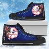 Thor Head Beside New York Yankees High Top Shoes For Men And Women
