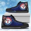 Thor Head Beside Texas Rangers High Top Shoes For Men And Women