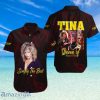 Tina Turner Queen Of Rock N Roll Tropical Hawaiian Shirt