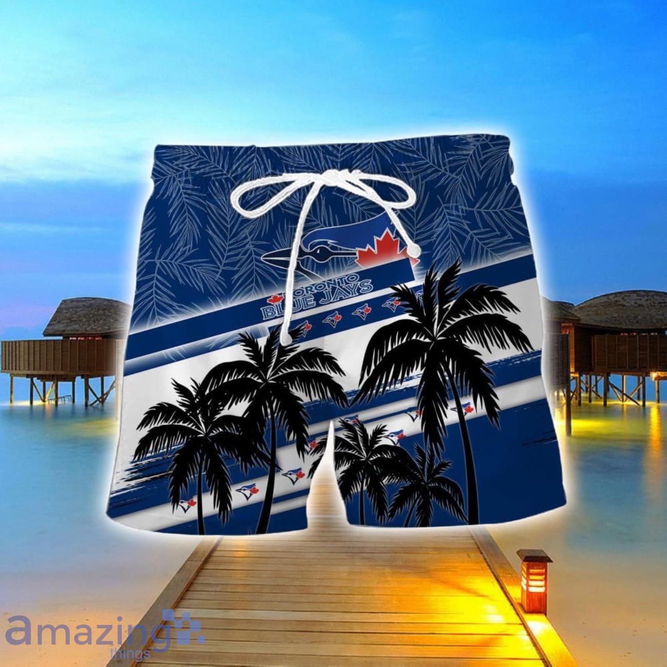Toronto Blue Jays Team Hawaii Shirt 3D Aloha Hawaiian Shirt And Shorts image Toronto Blue Jays Team Hawaii Shirt 3D Aloha Hawaiian Shirt And Shorts Product Photo 2