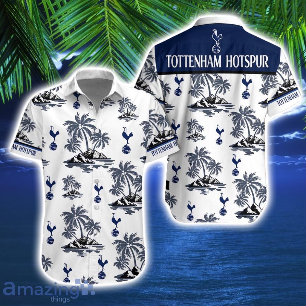 Tottenham Hotspur F.C Tropical Easy Breezy Hawaiian Shirt Gift For Men And Women image Tottenham Hotspur F.C Tropical Easy-Breezy Hawaiian Shirt Gift For Men And Women Product Photo 1