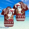Tropical Christmas Tanned Santa Claus Relaxed Hawaiian Shirt