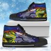 Turtle Denver Broncos Ninja High Top Shoes For Men And Women