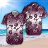 Union Bordeaux Begles Coconut Pattern 3D Hawaiian Shirt Aloha Shirt For Summer Gift