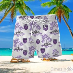 Union Sportive Bressane Hawaiian Shirt And Short For Fans Product Photo 2
