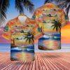 US Air Force 418th Test and Evaluation Squadron Lockheed EC-130H Compass Call Hawaiian Shirt 3D Printed Aloha Summer Shirt
