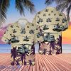 US Air Force Sikorsky MH-53 Pave Low Hawaiian Shirt 3D Printed Aloha Summer Shirt