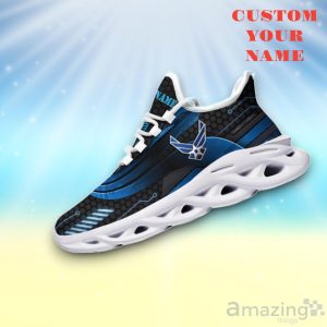 US Air Force White Max Soul Shoes Custom Name Exclusive Sneakers For Men And Women Product Photo 1