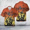 US Army Boeing AH-64 Apache Halloween Hawaiian Shirt 3D Printed Aloha Summer Gift