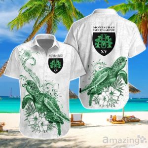 US Montauban Hawaiian Shirt And Short New Design For Fans Product Photo 1