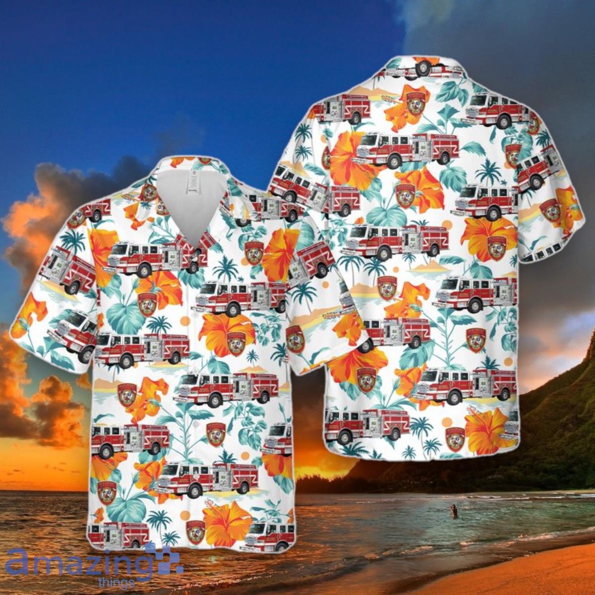 US Texas Beaumont FirebRescue Department Hawaiian Shirt Special Gift For Men And Women image US Texas Beaumont FirebRescue Department Hawaiian Shirt Special Gift For Men And Women Product Photo 1