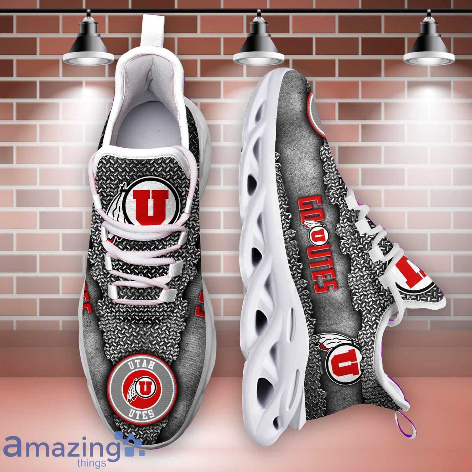 Utah Utes Best Gift Running Max Soul Shoes Sneakers For Men And Women image Utah Utes Best Gift Running Max Soul Shoes Sneakers For Men And Women Product Photo 4