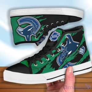 Vancouver Canucks High Top Shoes For Fans image Vancouver Canucks High Top Shoes For Fans Product Photo 2