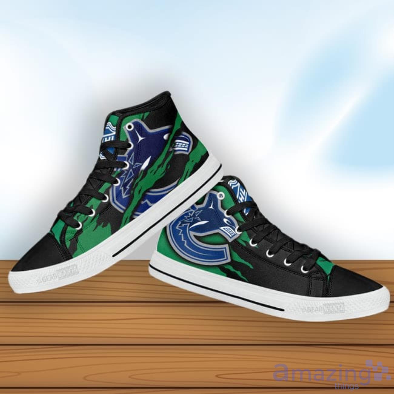 Vancouver Canucks High Top Shoes For Fans image Vancouver Canucks High Top Shoes For Fans Product Photo 4