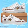 Washington Commanders Air Force Shoes Snoopy Custom Number & Name