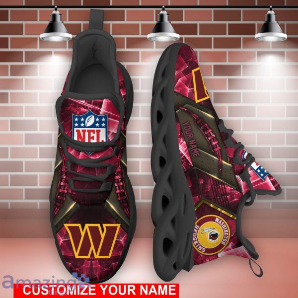 Washington Commanders Clunky Max Soul Shoes Custom Name Sport Lover Running Shoes Product Photo 1