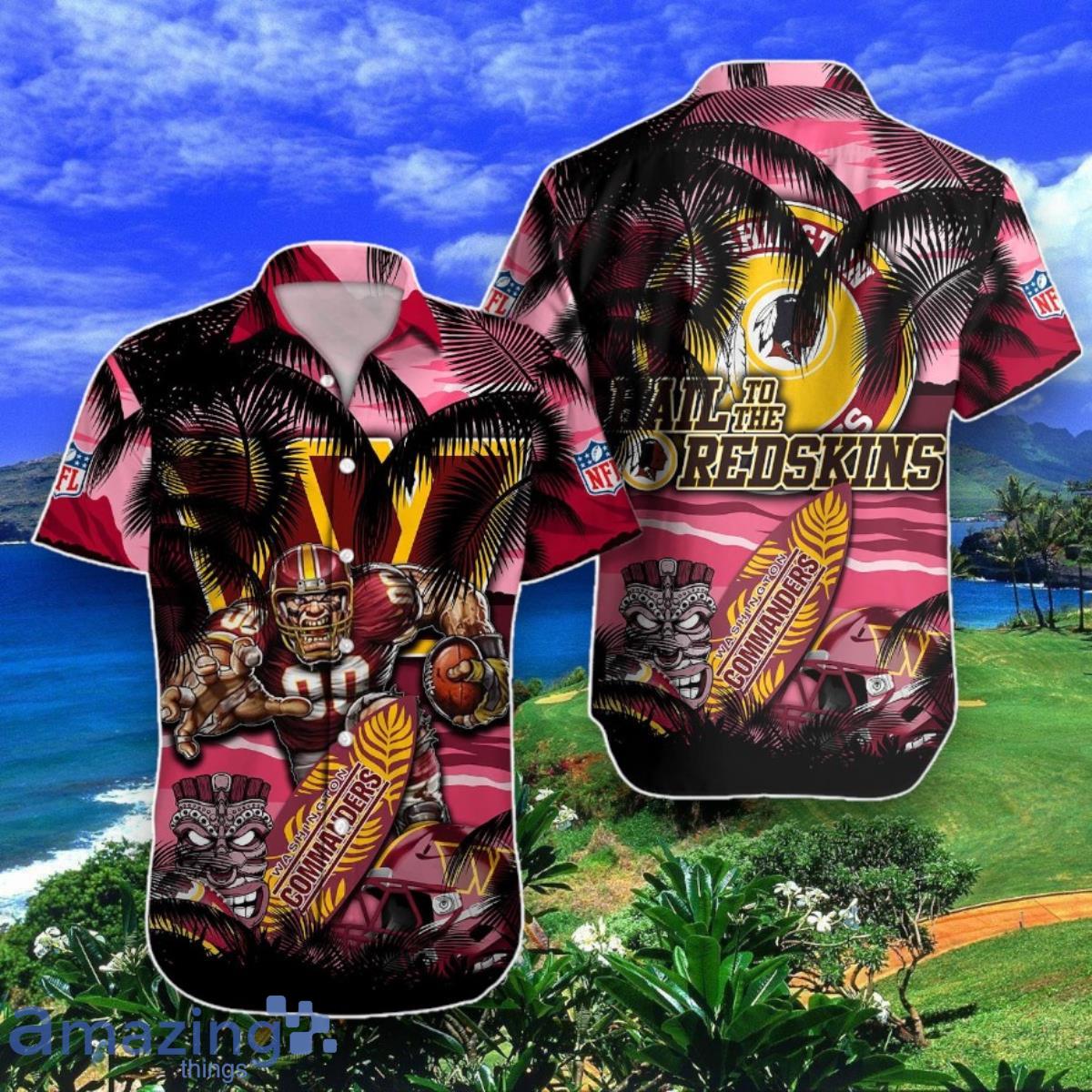 Washington Commanders NFL Hawaiian Shirt Special Gift For Men And Women image Washington Commanders NFL Hawaiian Shirt Special Gift For Men And Women Product Photo 1