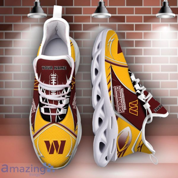 Washington Commanders Sport Max Soul Sneakers Personalized Name For Fans Product Photo 2