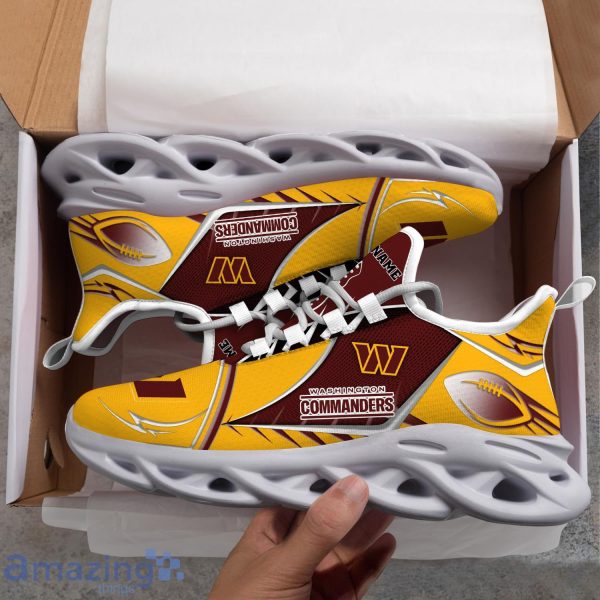 Washington Commanders Sport Max Soul Sneakers Personalized Name For Fans Product Photo 3