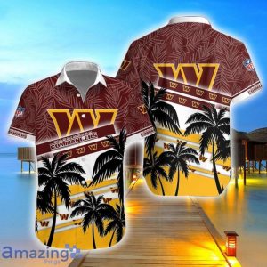 Washington Football Team Team Hawaii Shirt 3D Aloha Hawaiian Shirt And Shorts Product Photo 1