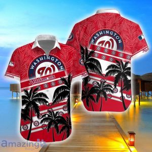 Washington Nationals Team Hawaii Shirt 3D Aloha Hawaiian Shirt And Shorts Product Photo 1