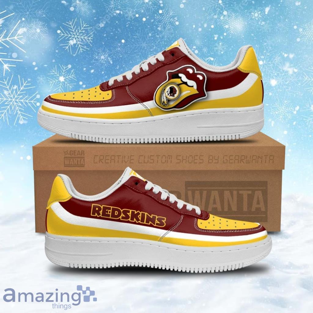 Custom on sale redskins shoes