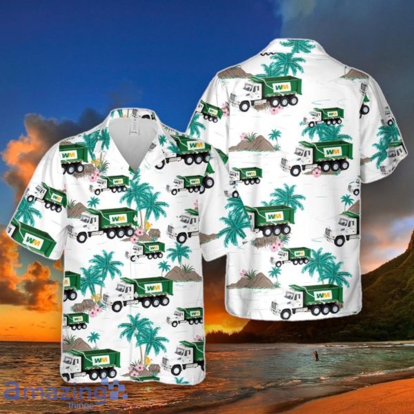 Waste Management Dump Truck Hawaiian Shirt Special Gift For Men And Women Product Photo 1