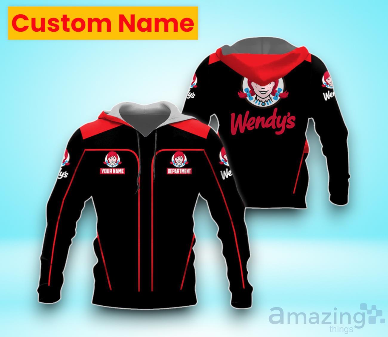 Wendy's 3D All Over Print Shirt Custom Name Best Design For Men Women image Wendy's 3D All Over Print Shirt Custom Name Best Design For Men Women Product Photo 2