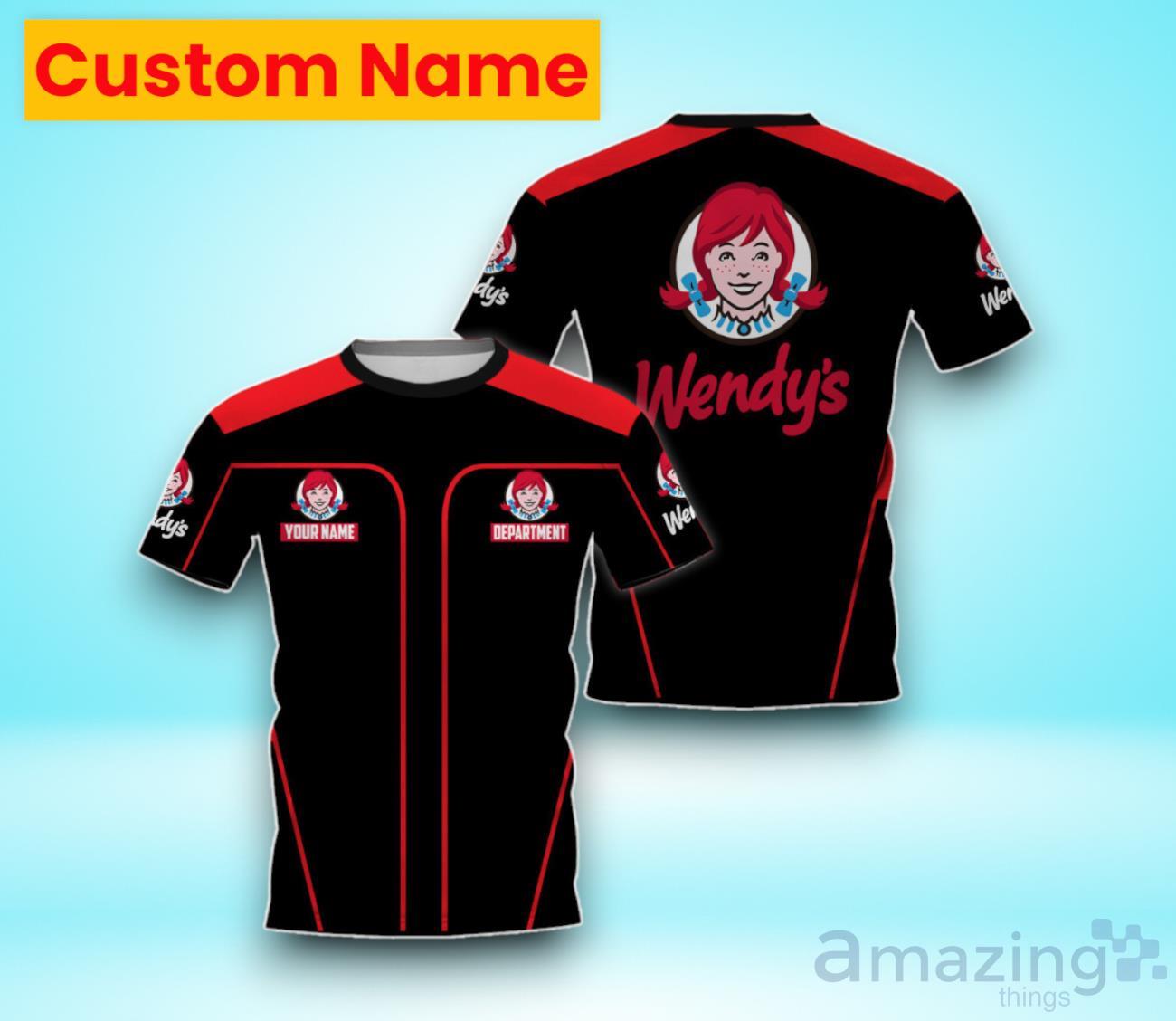 Wendy's 3D All Over Print Shirt Custom Name Best Design For Men Women image Wendy's 3D All Over Print Shirt Custom Name Best Design For Men Women