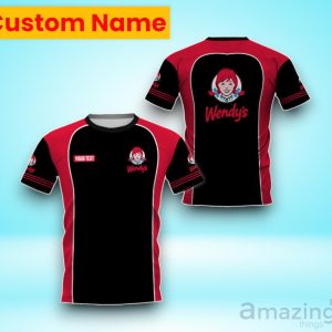 Wendy's 3D All Over Print Shirt Custom Name Great Design For Men Women Product Photo 3